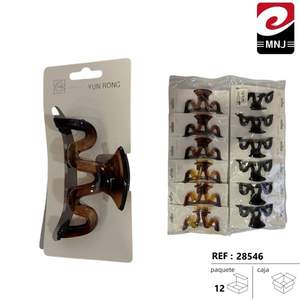 PINZAS Pince à cheveux en forme de M de 9 cm pour le soin et le coiffage des cheveux de bébé - Product Image 3