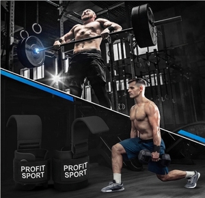 PROFIT SPORTS Support de poignet réglable haute performance en néoprène avec fermeture auto-agrippante pour la musculation unisexe et la protection des paumes - Product Image 6