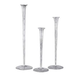 Elegantes Portavelas Plateados, Juego de Candelabros Altos Decorativos para Centro de Mesa de Boda, Decoración del Hogar, Portavelas de Metal - Product Image 2
