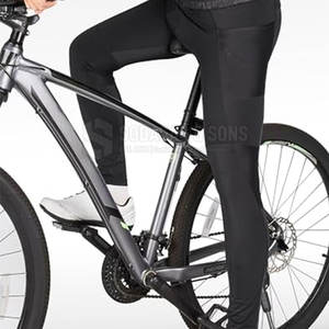 กางเกงปั่นจักรยานแบบมีแผ่นรองรับแรงกระแทกสำหรับการปั่นระยะไกล แผ่นรองรับแรงกระแทกความหนาแน่นสูงเพื่อความสบายในการปั่นระยะไกล - Product Image 3