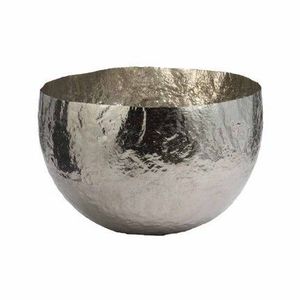 Minimalist Gold Metal Bowl With <b>Cube</b> Frame Polished Finish Dishwasher Safe Food Serving Bowl - Product Image 5