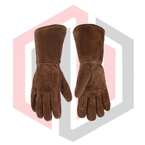 Guantes de Soldadura MIG MAG Resistentes al Fuego, de Para-aramida y Fibra de Carbono, Reforzados con 7mm, Guantes de Seguridad con Protección Térmica - Product Image 5
