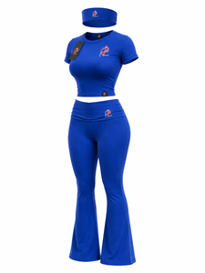 Conjunto Deportivo Casual Premium de 3 Piezas para Mujer con Top, Leggings y Diadema, Ofrece Comodidad Flexible para el Gimnasio, Yoga, Entrenamientos y Uso Diario - Product Image 3