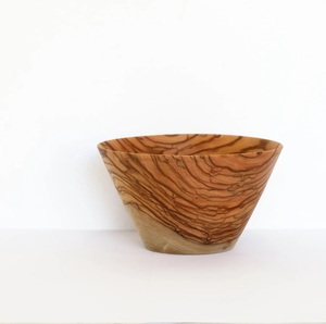 Bol en bois d'olivier fait main, bol en bois naturel, bol à collation en bois, bol à sauce en bois, bol pour le petit-déjeuner, bol rustique moderne, par Jose - Product Image 4