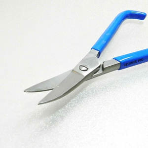 Tijeras de Joyero de Acero Inoxidable con Hoja Curva de 7 Pulgadas, Mango de PVC, Tijeras para Trabajar Metales, Personalizadas por ZETOMED PRO DIY - Product Image 3