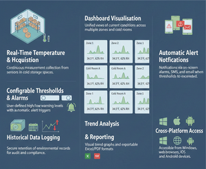 Système de surveillance et d'alerte de la température des entrepôts frigorifiques ATSCADA (Modèle ATSADA) avec personnalisation du design - Product Image 2