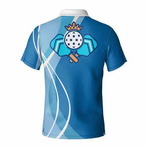 Polo de Golf Personalizado de Alta Calidad para Hombre, Manga Corta, Tejido Transpirable de Felpa, Logotipo Bordado e Impreso Digitalmente - Product Image 2