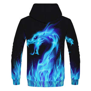 Sudaderas con Capucha de Sublimación de Alta Calidad para Ropa Urbana de Invierno, Sudaderas con Capucha de Sublimación Hechas a Medida de Poliéster - Product Image 4