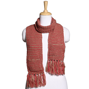 Elegant Unisex Knitted Scarf - Evening Wear Winter <b>Neck</b> <b>Wrap</b> - Custom Logo Soft Luxury Crochet Muffler - Product Image 4