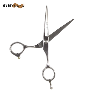 Ciseaux à cheveux droits professionnels de 5.5 pouces avec AUS8 japonais pour barbier et coiffeur - Product Image 3