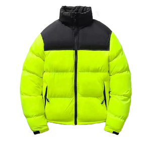 Comfortable High Quality <b>Waterproof</b> Canvas Stand Collar Winter Coat Outdoor Windproof <b>Warm</b> Puffer <b>Jacket</b> Plus Size for Men - Product Image 2