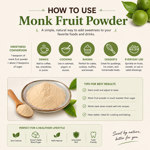 Private Label Monk Fruit Extract 50% Powder Food Grade Fine <b>Mesh</b> Premium Quality Plant Based Sweetener Monk Powder Wholesale - Product Image 6