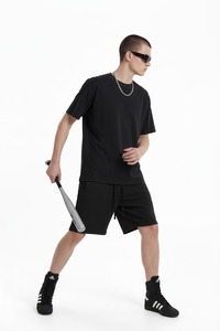 Ensembles de sport décontractés pour hommes : Nouveaux ensembles d'été en jersey uni pour l'entraînement et les loisirs - Product Image 6