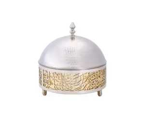 Hammered Stainless Steel Chafing Dish With Wood Stand Round <b>Buffet</b> Food Warmer Dome Lid <b>Server</b> For Hotel Restaurant Catering - Product Image 5