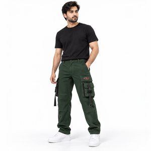 Durable <b>men</b> <b>cargo</b> <b>pant</b> combining practical pocket design comfortable fit and contemporary styling for everyday urban and outdoor - Product Image 1