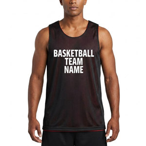 Unisex Custom Summer Basketball Tank Top Sets Fashion Reversible Youth Basketball Uniforms Sweat Absorbent Jersey - Product Image 2