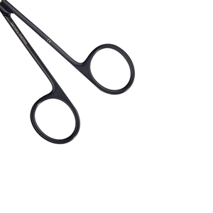 Tijeras Quirúrgicas de Precisión de Alta Calidad, Curvadas Iris, Delicadas, con Corte Superfino, Línea Negra, para Oftalmología y Microcirugía - Product Image 6