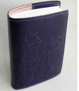 Embossed Leather Journal Notebook with <b>Bookmark</b> | Writing Diary for Travel Journal for Writers & Creatives - Product Image 3