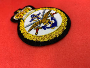 OEM Custom Made Hand Embroidery Gold <b>Silver</b> Bullion Wire Badges Fashion Twill <b>Fabric</b> Crest Patch Heart for Sew-On Hat Accessory - Product Image 6