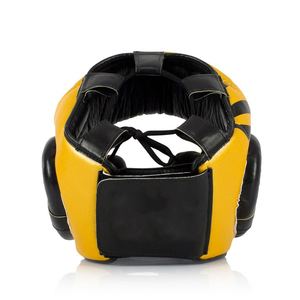 MMA Leather <b>Boxing</b> Sparring <b>Headgear</b> with Adjustable Non-Slip Closure for Men and Women - Product Image 3