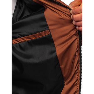 Veste matelassée automne-hiver pour hommes unisexe col montant coupe-vent et chaud manteau rembourré mode personnalisée vêtements d'hiver - Product Image 6