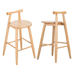Customized Finish Bar <b>Stool</b> | Solid Wood Rubber Wood Vietnam - Product Image 2