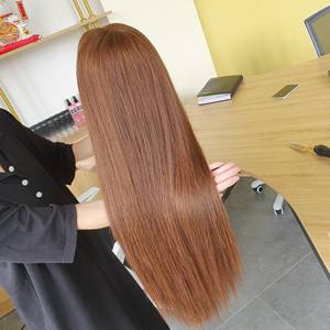 ผมต่อเวียดนามแบบตรงเรียบเนียน  แบบเส้นเดี่ยว  แท้  ไม่ผ่านการแปรรูป - Product Image 4