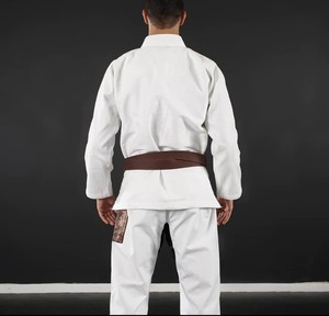 Kimono de Jiu Jitsu Brasileño 100% Algodón, Gi de Jiujitsu MMA con Cinturones, Artes Marciales 2026 - Product Image 3