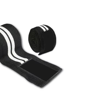 Vendas de Rodilla Profesionales para Sentadillas en Gimnasio, para Levantamiento de Pesas y Powerlifting, con Logotipo Personalizado, Proveedor Mayorista OEM ODM - Product Image 2