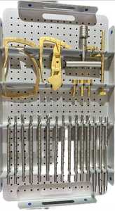 Ensemble d'instruments d'arthroscopie du genou professionnels pour la reconstruction des ligaments croisés antérieurs et postérieurs, kit chirurgical orthopédique en acier inoxydable par Pentax - Product Image 2