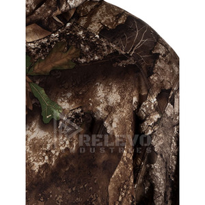 Sweat-shirt à capuche camouflage unisexe, coupe ample, polyester respirant, vêtements décontractés d'hiver pour l'extérieur, chasse, brodé, 2 pièces - Product Image 6