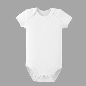Custom Baby Romper Sets Newborn Unisex Summer Knit Bamboo Spandex Eco-Friendly Breathable Soft Washable 0-12 Months Pants - Product Image 1