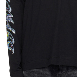 เสื้อยืดผู้ชายทรงโอเวอร์ไซส์ ผ้าคอตตอนพรีเมียม ย้อมสีแบบแอซิดวอช สไตล์วายทูเค สตรีทแวร์ พิมพ์ลายวินเทจ ไหล่ตก แขนสองชั้น - Product Image 6