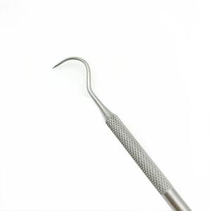 10PCS Sondas Exploradoras Dentales de Doble Gancho de Acero Inoxidable con Certificación CE Clase I, 1 Año de Garantía por Dentavex - Product Image 5