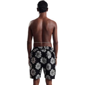 Shorts d'été légers personnalisés 2025 en coton premium pour hommes, coupe droite, couleur unie, décontractés pour l'extérieur, service OEM - Product Image 5