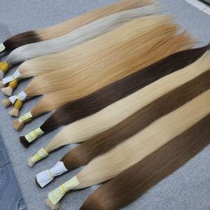 Cheveux humains naturels bruts, non traités, lisses, en vrac, reconnus pour servir les fabricants d'extensions de luxe et les salons de haut niveau - Product Image 3