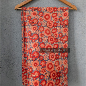 <b>Indian</b> Handblock Floral Print 100% Cotton Lightweight Fabric Wholesale for Girls Summer Dresses Home Decor & Cover by the Yard - Product Image 4