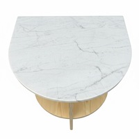 Table d'appoint et de chevet moderne pour chambre et salon, étagère, utilisation hôtelière, en bois d'hévéa écologique et placage MDF, gonflable, garantie 1 an