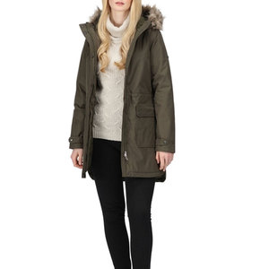 Parka matelassée pour femme, manteau d'hiver chaud à capuche, imperméable, vêtement d'extérieur tendance, fournisseur en gros, hydrofuge - Product Image 1