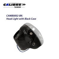 Phare avant LED rond de 6 pouces pour moto TAIWAN CALIBRE avec couvercle CAMB0002