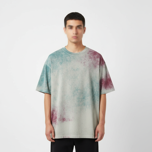 T-shirt surdimensionné 100 % coton de qualité supérieure, entièrement personnalisable avec logo, tee-shirt unisexe vierge pour hommes et femmes, vente en gros - Product Image 5