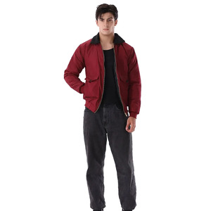 Hot Sale Stylish <b>Winter</b> Outdoor <b>Men</b> Custom Logo Front <b>Waterproof</b> Windproof Breathable Quick Dry Nylon Zip Bomber <b>Jacket</b> - Product Image 5