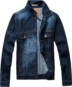 Casual <b>Men's</b> Denim <b>Jacket</b> Turn-down Collar Regular Fit <b>Summer</b> Streetwear Style Denim <b>Jacket</b> for Sale - Product Image 1