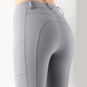 Pantalon d'équitation extensible 4 directions de haute qualité, leggings, collants, vêtements d'équitation en tissu technique au toucher doux - Product Image 4