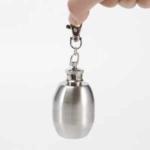 Multi Shape <b>Keychain</b> Style Hip Flasks Mini Portable Drink Container For Travel Gifting <b>Personal</b> Use And Party Accessory - Product Image 6