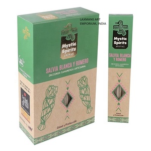 Hot Selling Popular Aromatic Masala <b>Perfumed</b> Incense <b>Sticks</b> Hari Darshan White Sage Lavender Hand-made 100% Natural Brown - Product Image 4