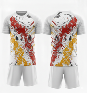 Conjunto de Uniforme de Fútbol Sublimado con Logotipo Personalizado, Uniformes de Entrenamiento de Secado Rápido, Equipación de Club, Estilo Retro, Corte 100% Automatizado - Product Image 6