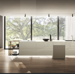 JY Project Customized Modern Vietnam RTA Kitchen Cabinet High Quality Economical Wood Cabinets European Style Furniture - Product Image 1