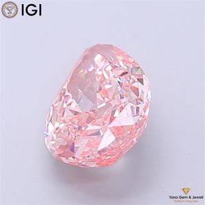เพชร CVD สีชมพูสดใส ระดับความสะอาด VS1 รูปทรงลูกแพร์ น้ำหนัก 1.50 กะรัต พร้อมใบรับรอง IGI สำหรับแหวนขอแต่งงาน - Product Image 5