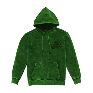TRENDION APPARELS Sweat à capuche streetwear délavé à l'acide 100% coton molletonné unisexe coupe oversize avec logo personnalisé marque privée vente en gros - Product Image 4